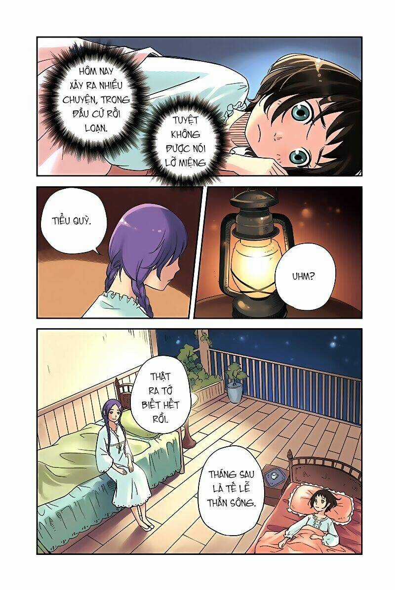 Blue Lake (Lam Lí Trấn) Chapter 8 trang 9