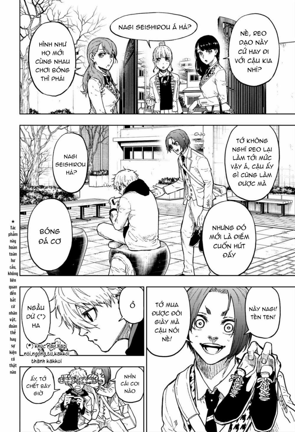 Blue Lock: Ngoại Truyện Về Thiên Tài Nagi Seishiro Chapter 2 trang 3