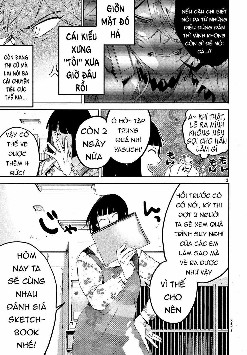 Blue Period. Chapter 19 trang 15