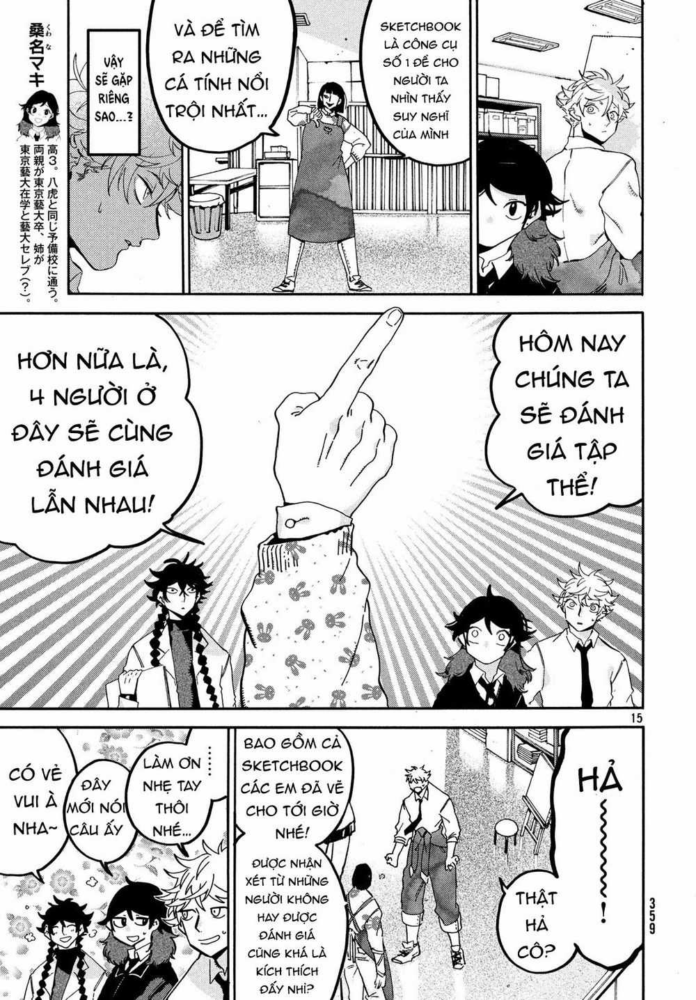 Blue Period. Chapter 19 trang 17