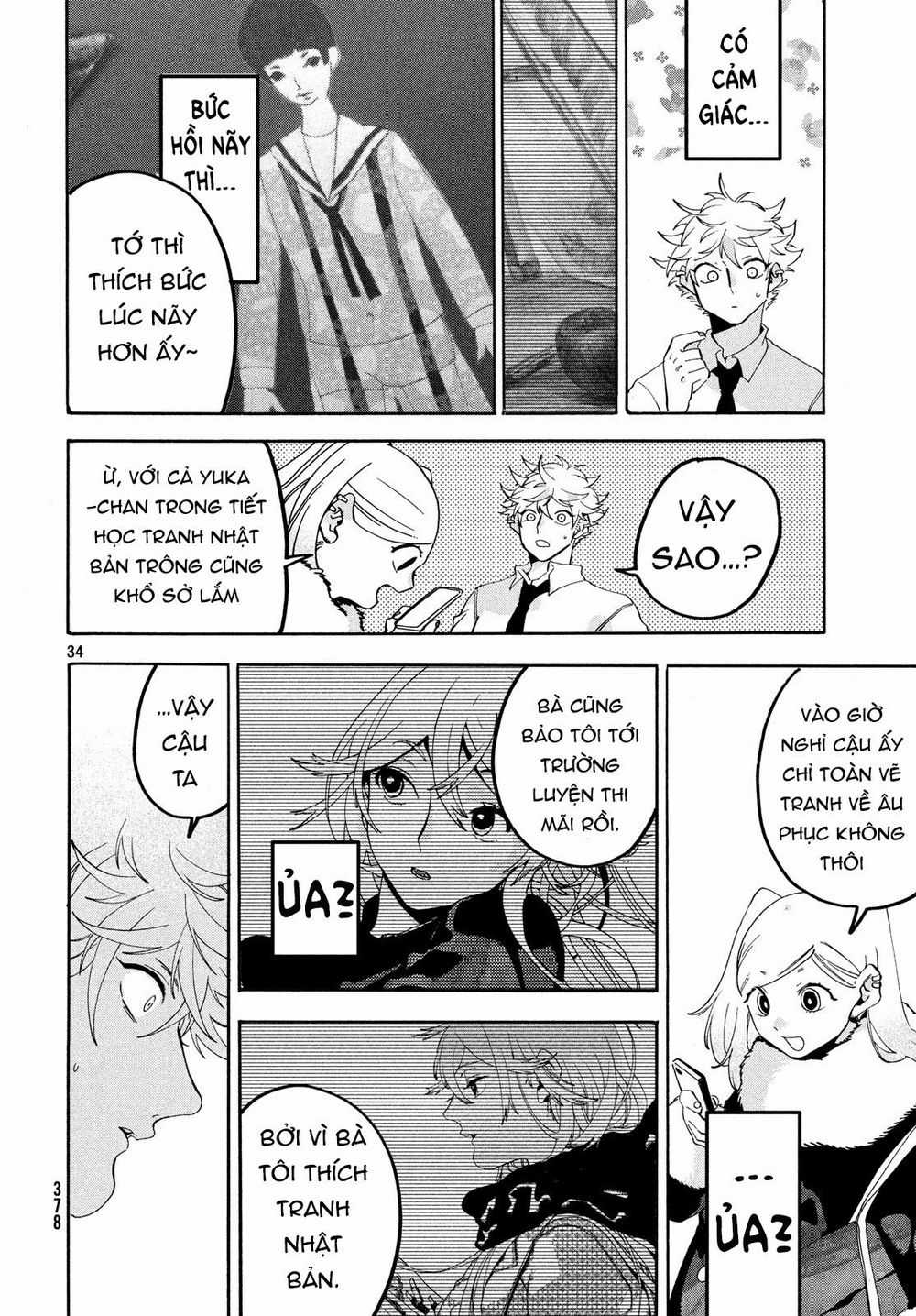 Blue Period. Chapter 19 trang 35