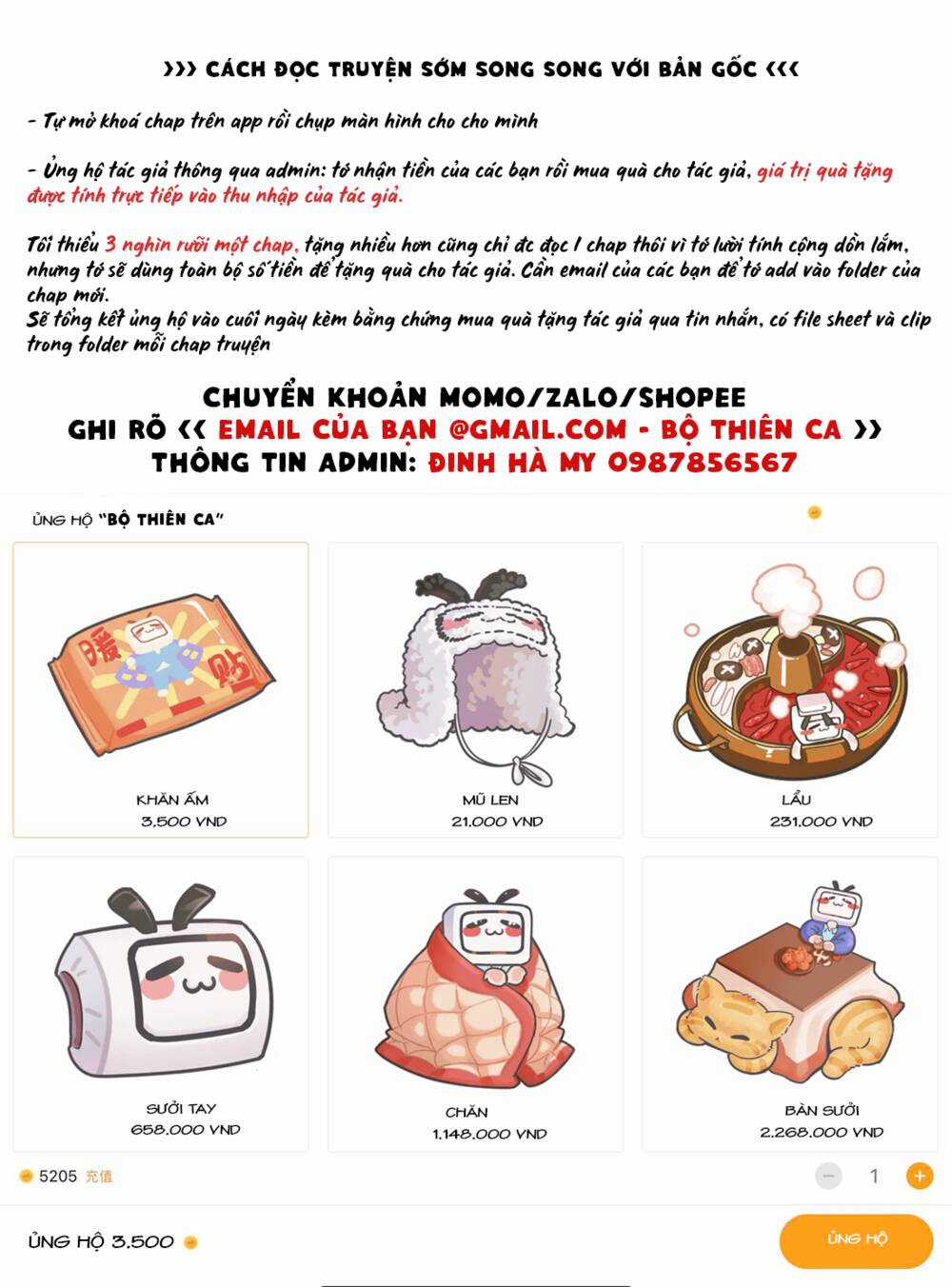 Bộ Thiên Ca Chapter 95 trang 14