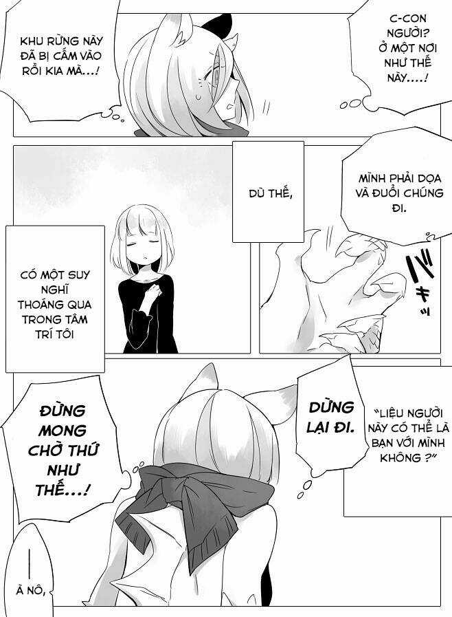 Bocchi Kaibutsu To Moumoku Shoujo Chapter 1 trang 5