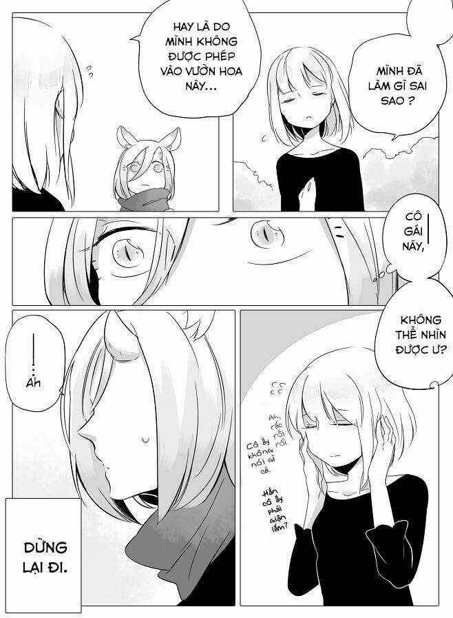 Bocchi Kaibutsu To Moumoku Shoujo Chapter 1 trang 6