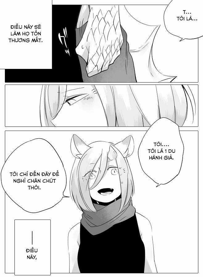 Bocchi Kaibutsu To Moumoku Shoujo Chapter 1 trang 7