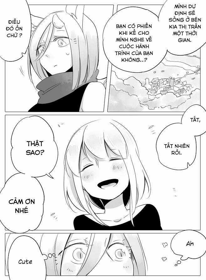 Bocchi Kaibutsu To Moumoku Shoujo Chapter 1 trang 9