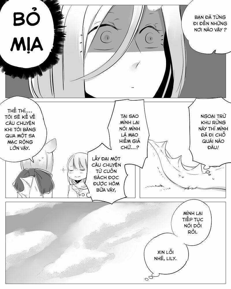 Bocchi Kaibutsu To Moumoku Shoujo Chapter 2 trang 6