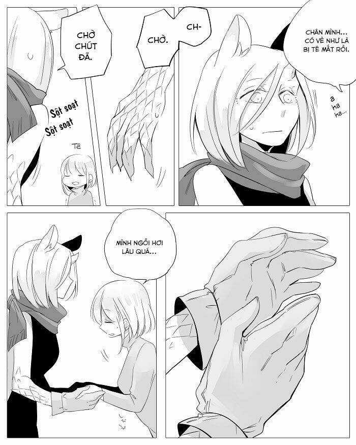 Bocchi Kaibutsu To Moumoku Shoujo Chapter 4 trang 5