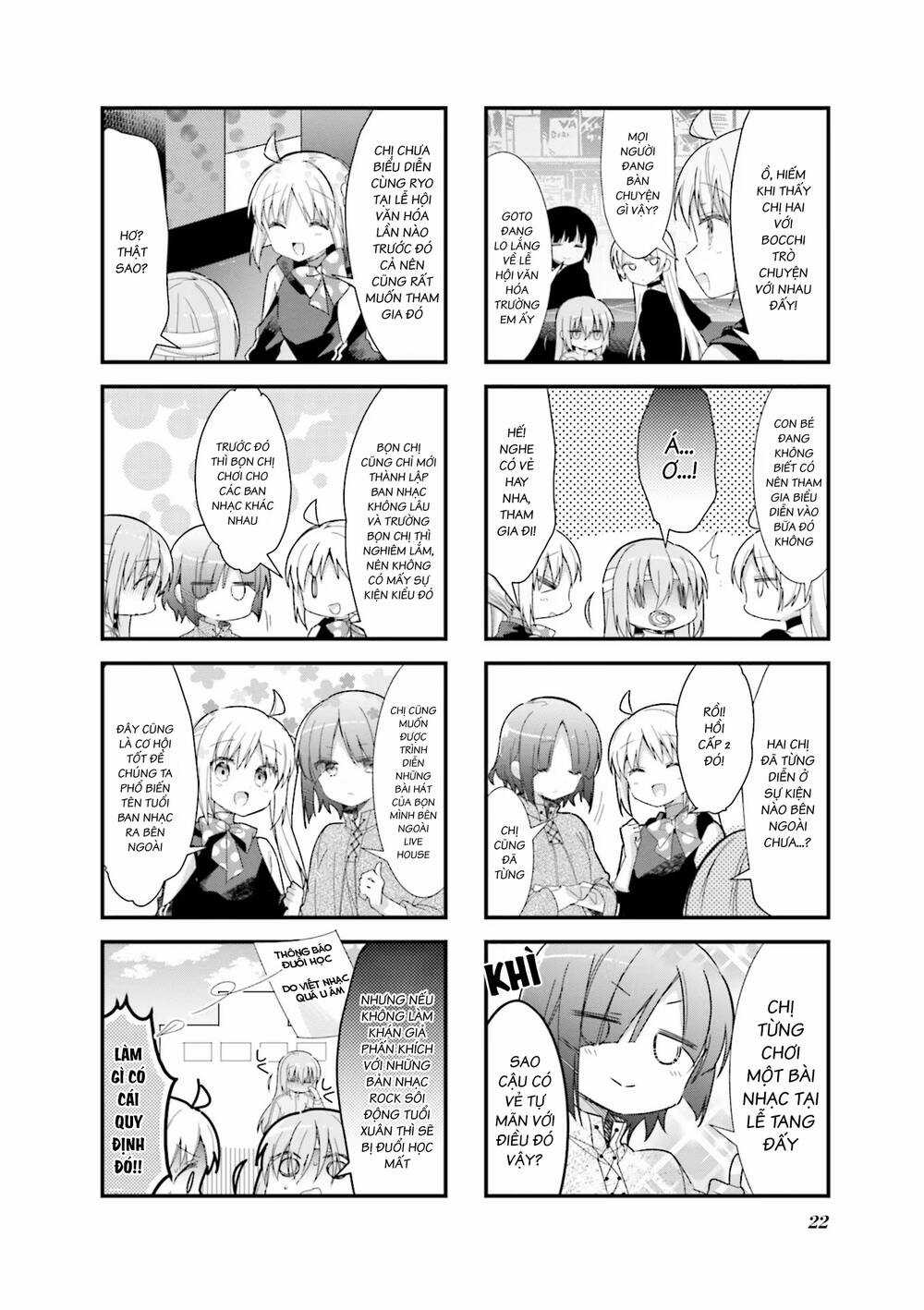 Bocchi The Rock! Chapter 15.1 trang 6