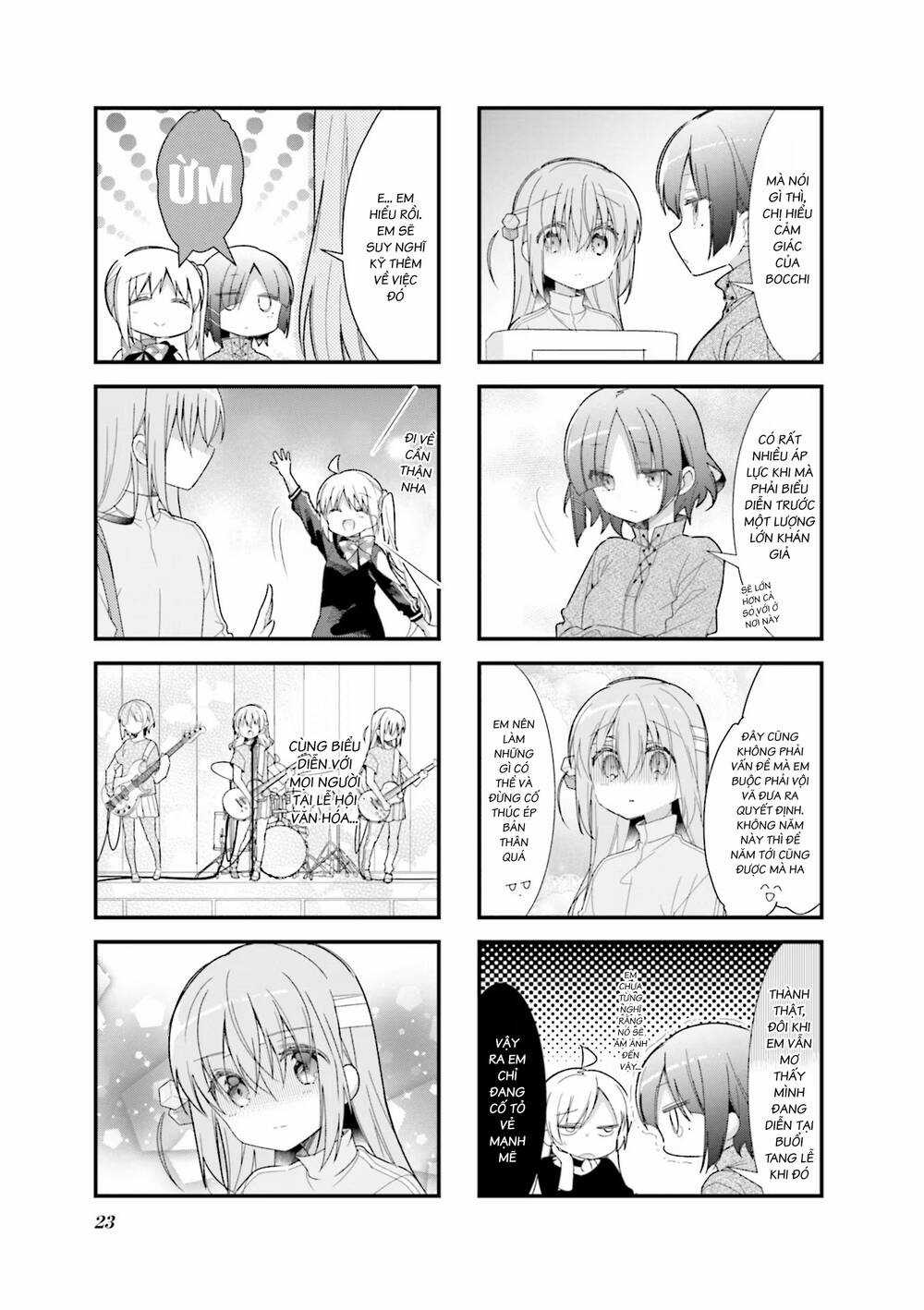 Bocchi The Rock! Chapter 15.1 trang 7