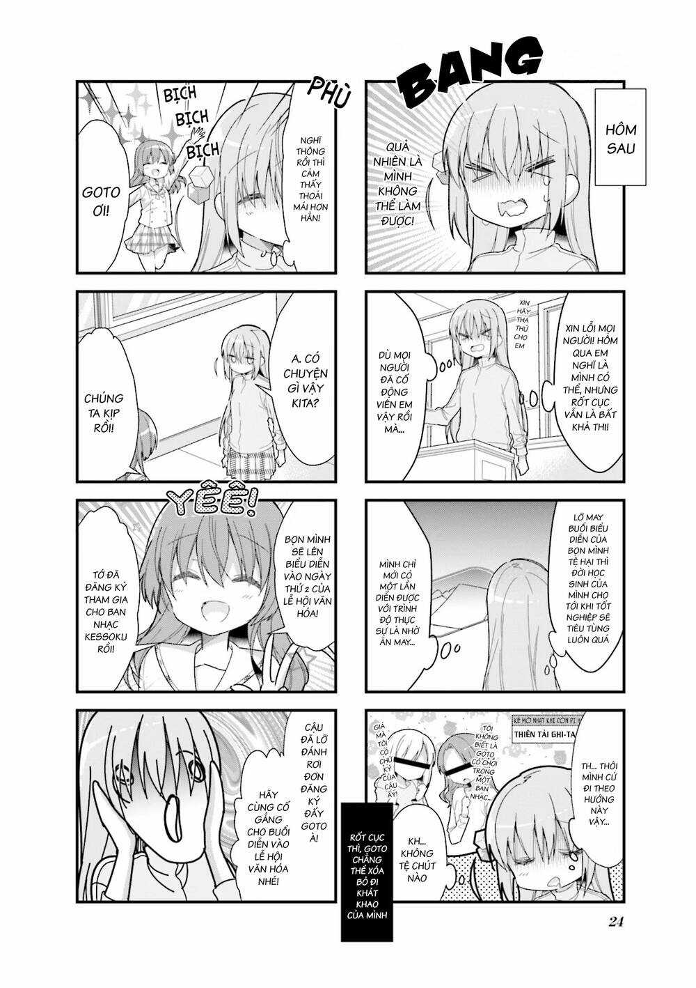 Bocchi The Rock! Chapter 15.1 trang 8