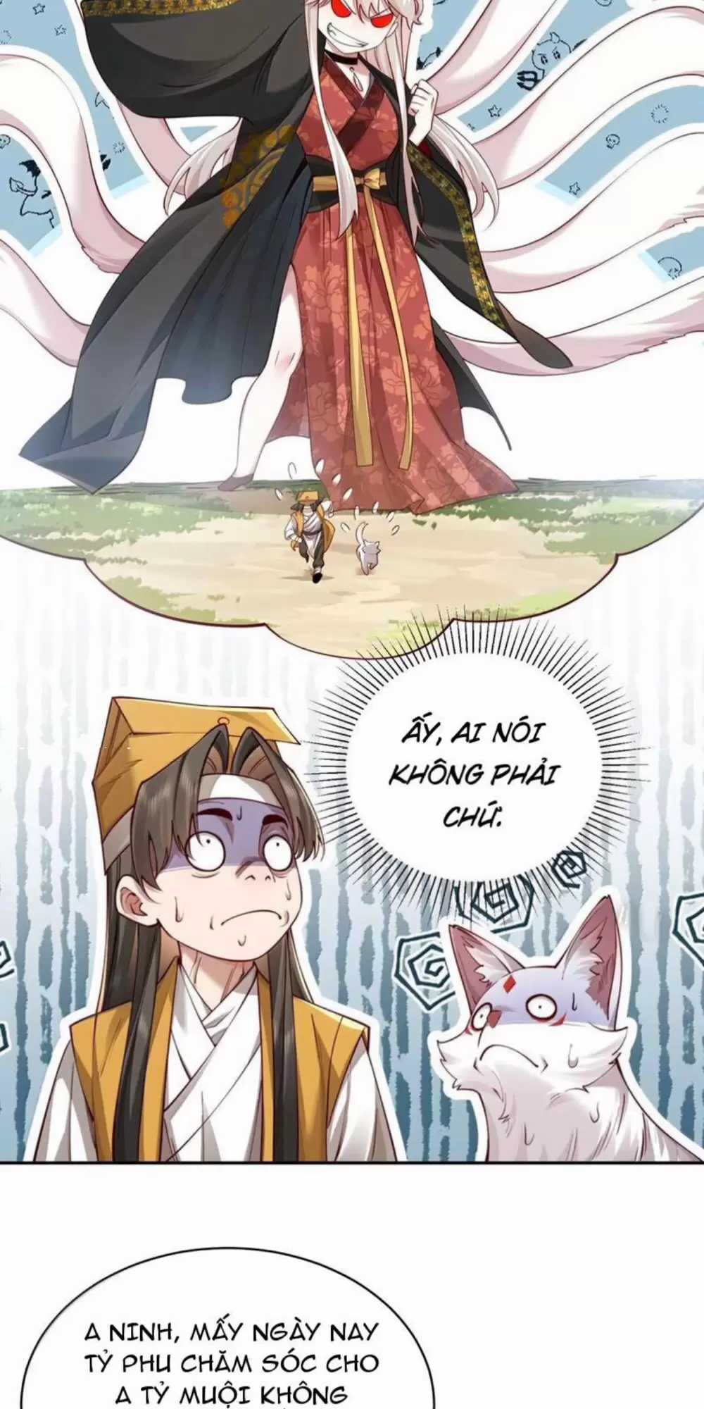 Bói Toán Mà Thôi, Cửu Vĩ Yêu Đế Sao Lại Thành Nương Tử Ta?! Món quà ý nghĩa nhất cho người thân yêu Chapter 52 trang 13