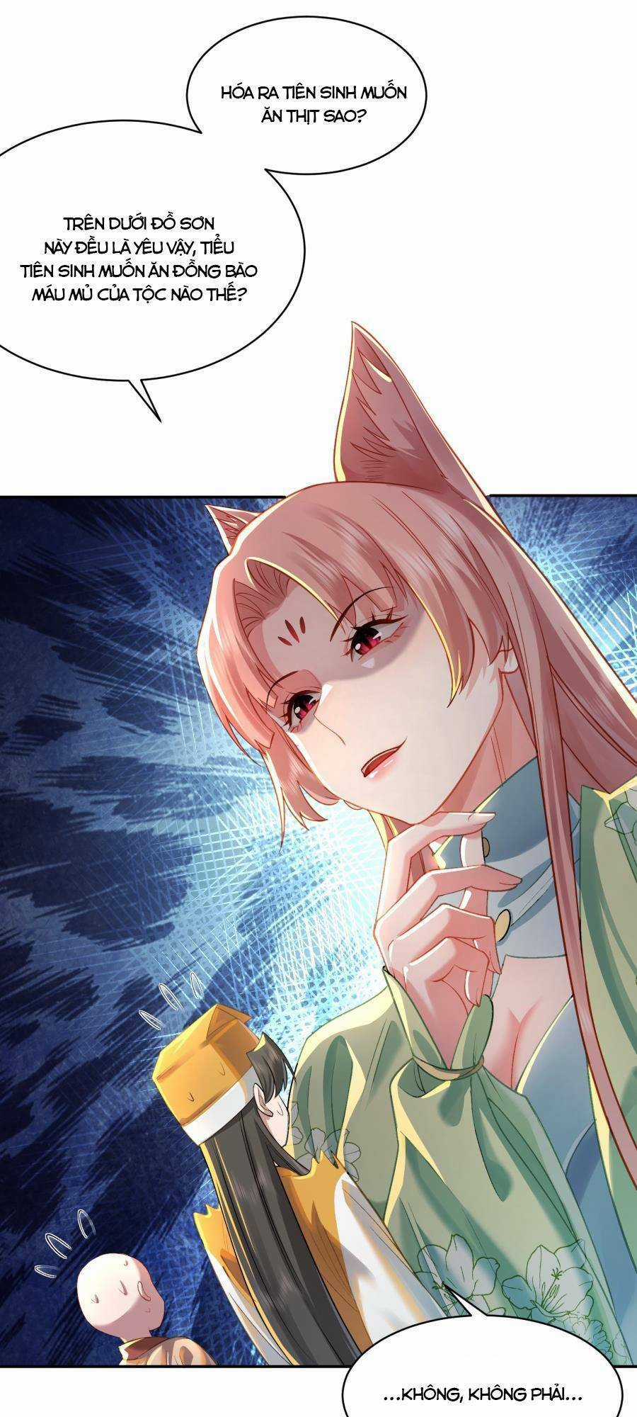 Bói Toán Mà Thôi, Cửu Vĩ Yêu Đế Sao Lại Thành Nương Tử Ta?! Chương 22 trang 21