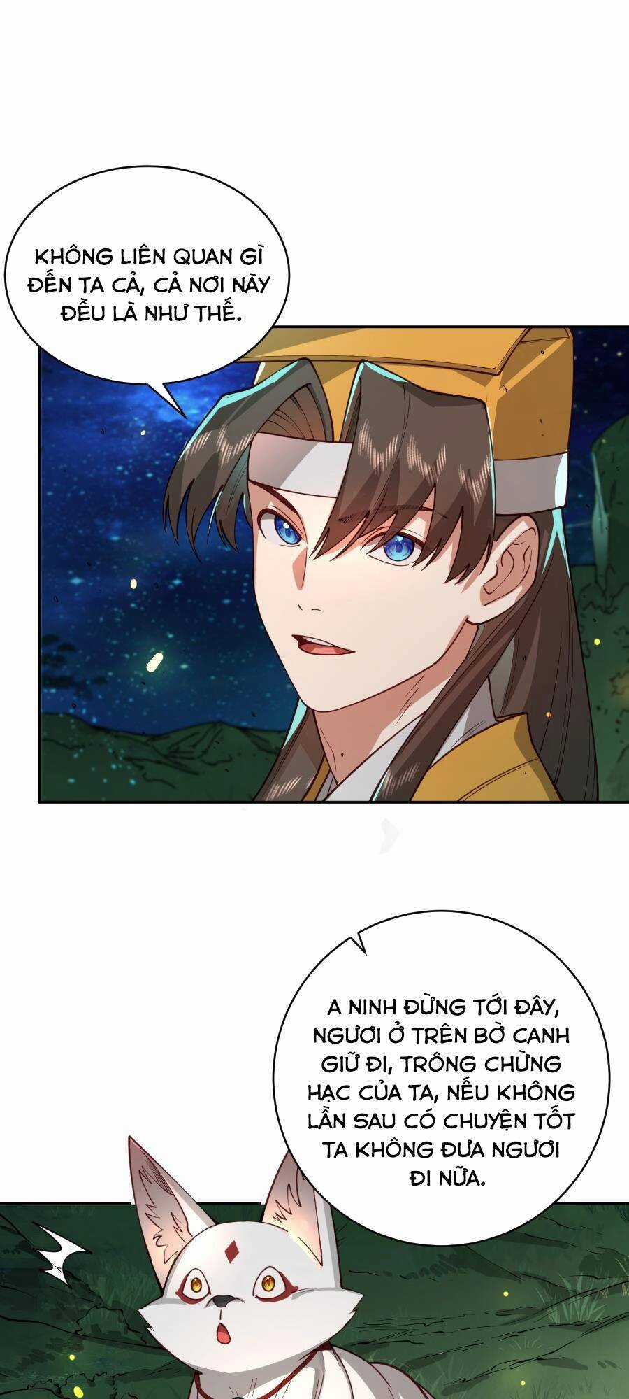 Bói Toán Mà Thôi, Cửu Vĩ Yêu Đế Sao Lại Thành Nương Tử Ta?! Chương 34 trang 33