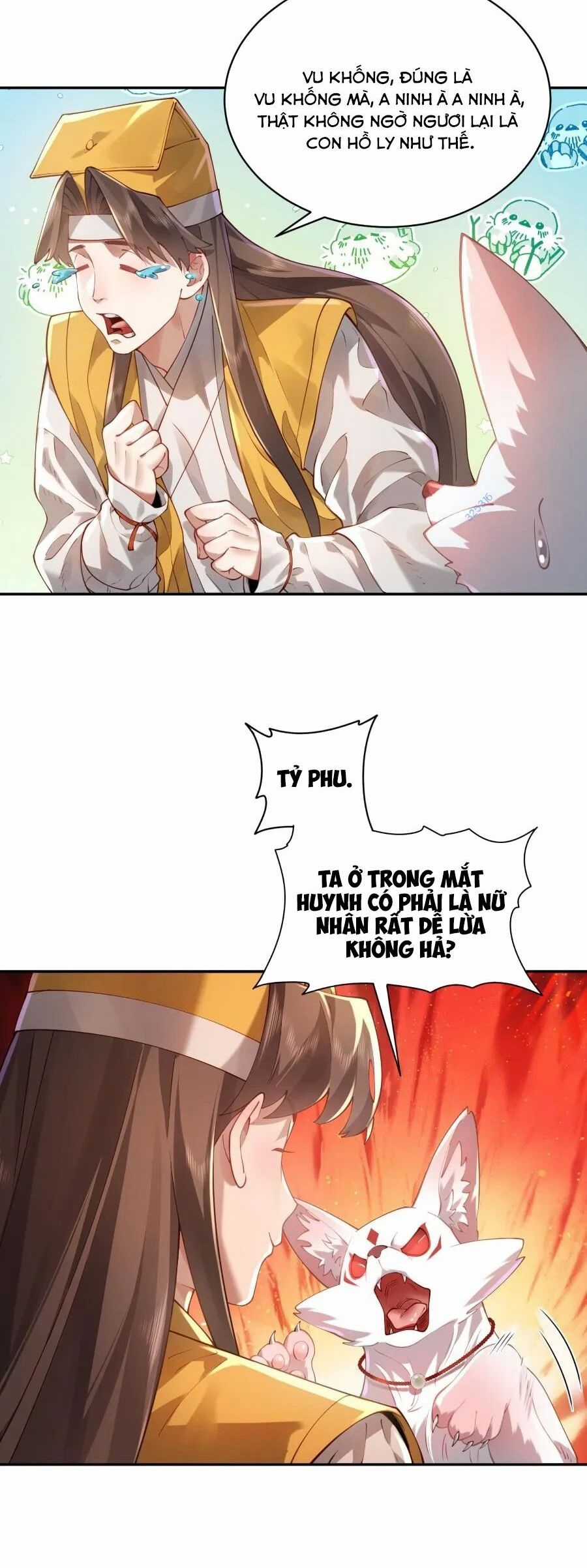 Bói Toán Mà Thôi, Cửu Vĩ Yêu Đế Sao Lại Thành Nương Tử Ta?! Chương 36 trang 3