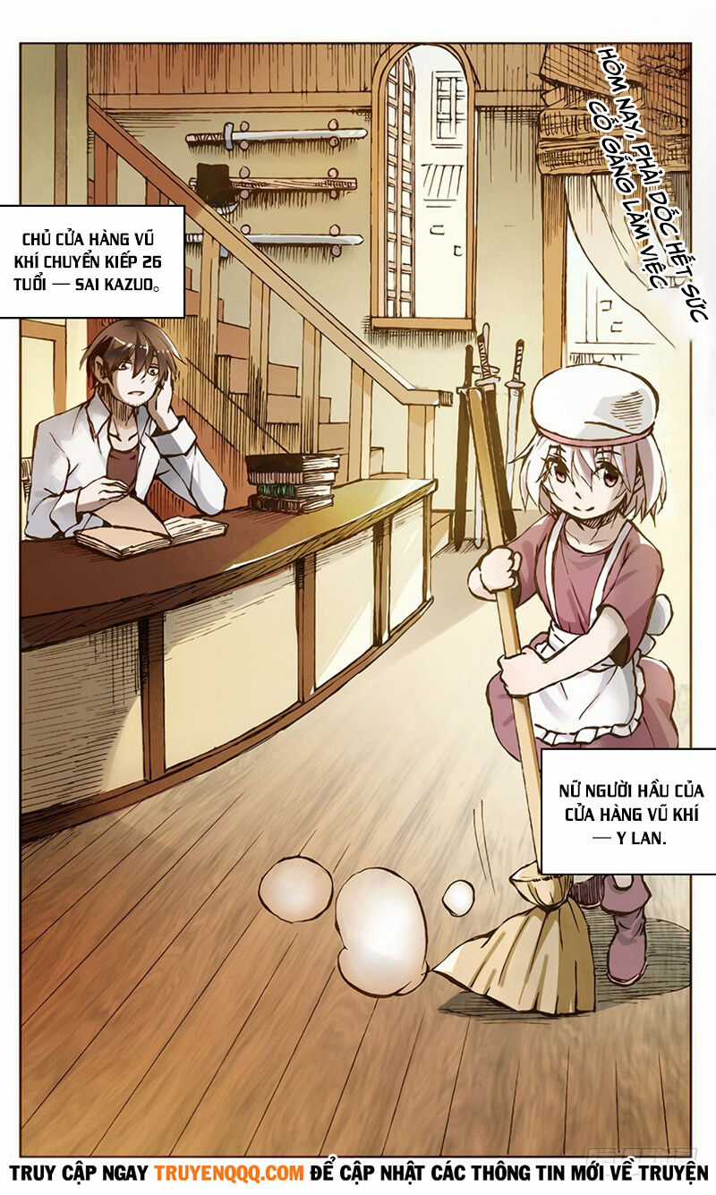 Bởi Vì Tôi Là Ông Chú Điều Hành Một Cửa Hàng Vũ Khí Chapter 1 trang 8