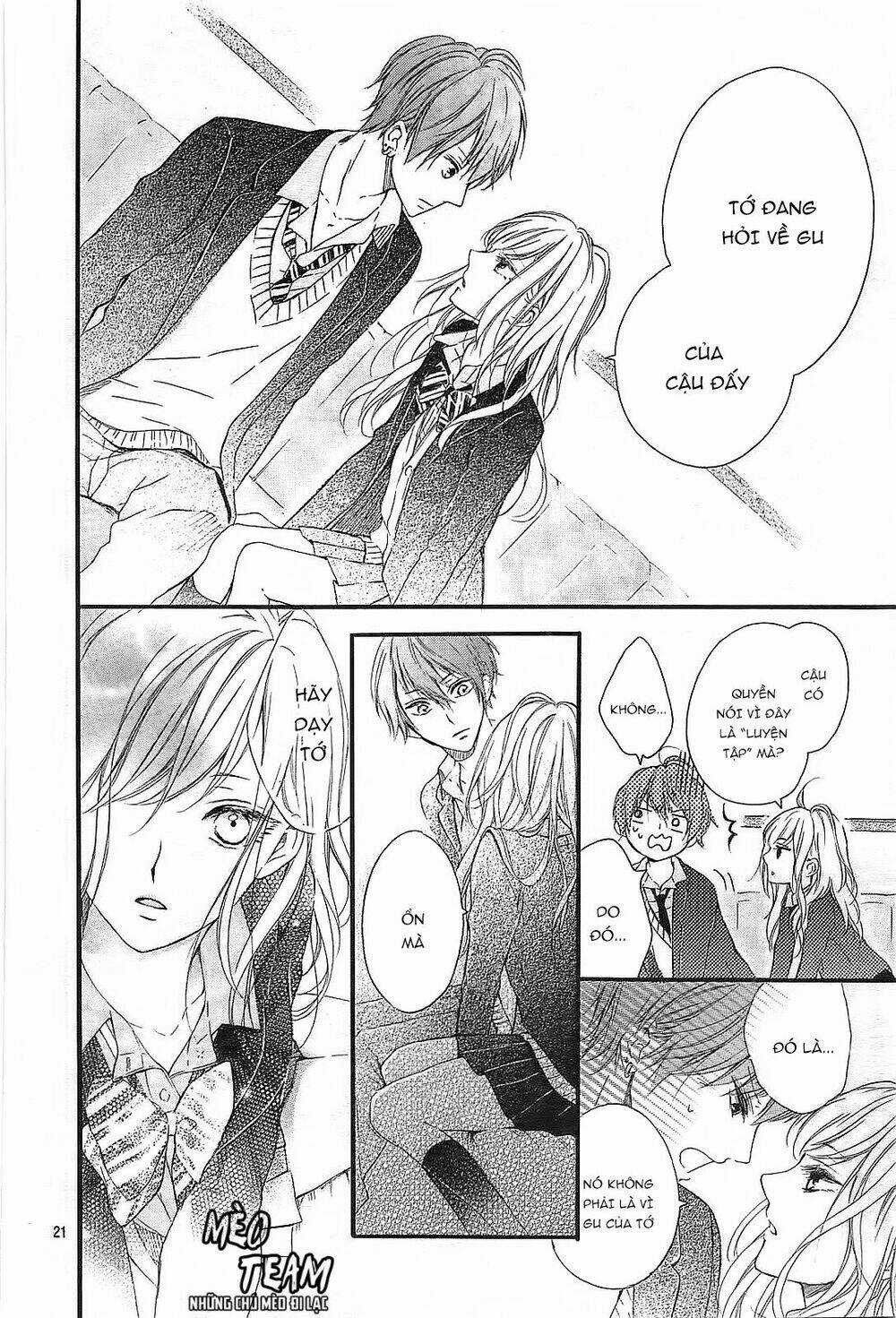 Boku Datte, Kiss Shitai. Chapter 1 trang 23