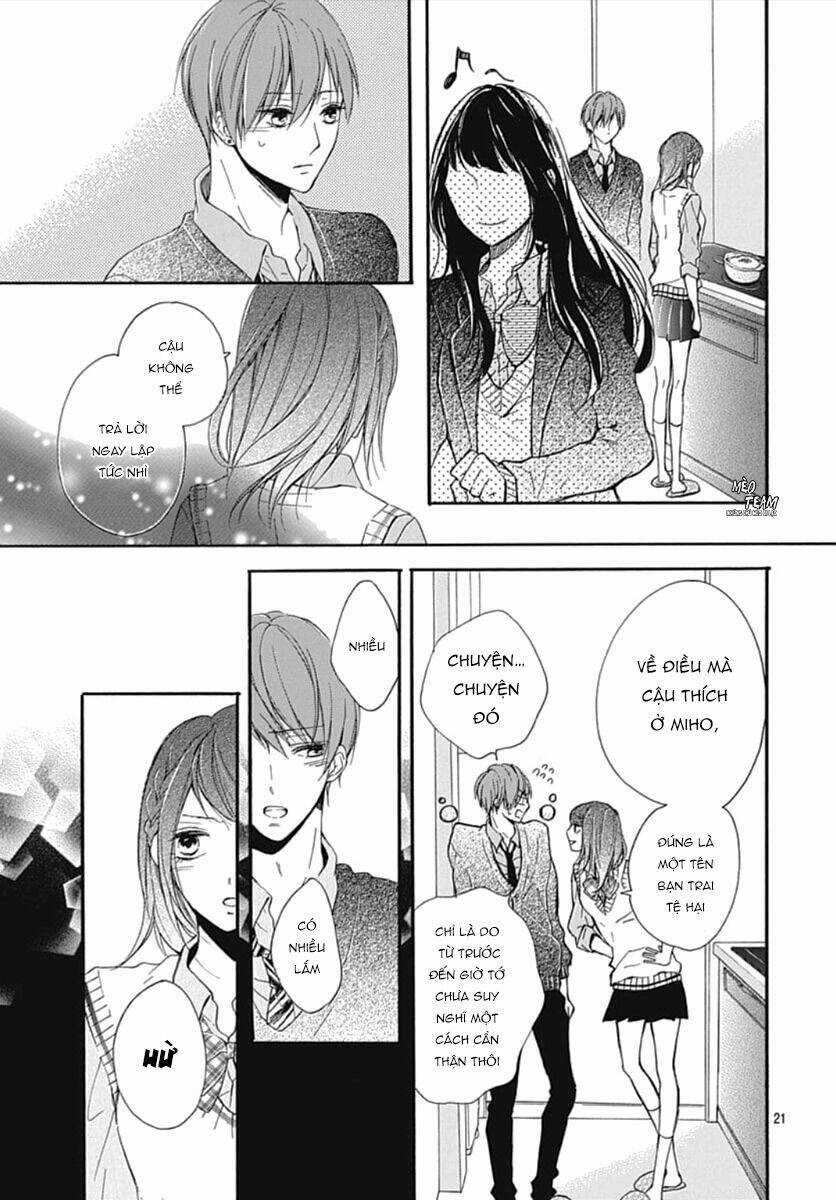 Boku Datte, Kiss Shitai. Chapter 13 trang 23