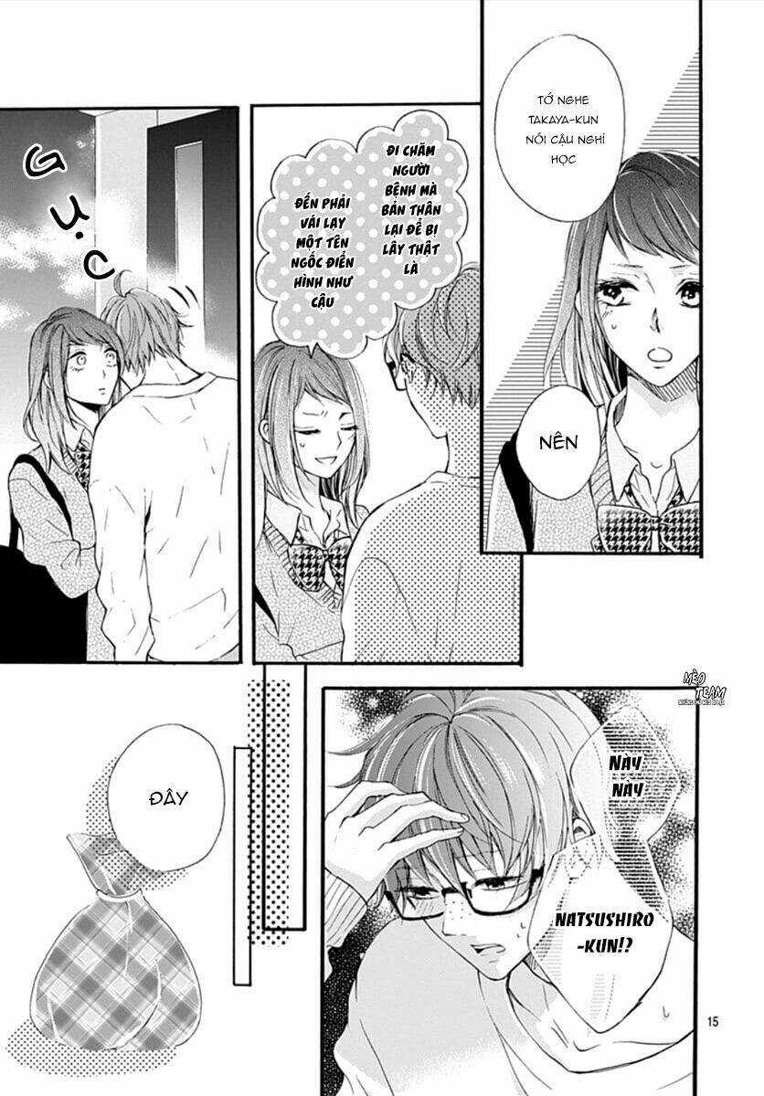 Boku Datte, Kiss Shitai. Chapter 14 trang 17