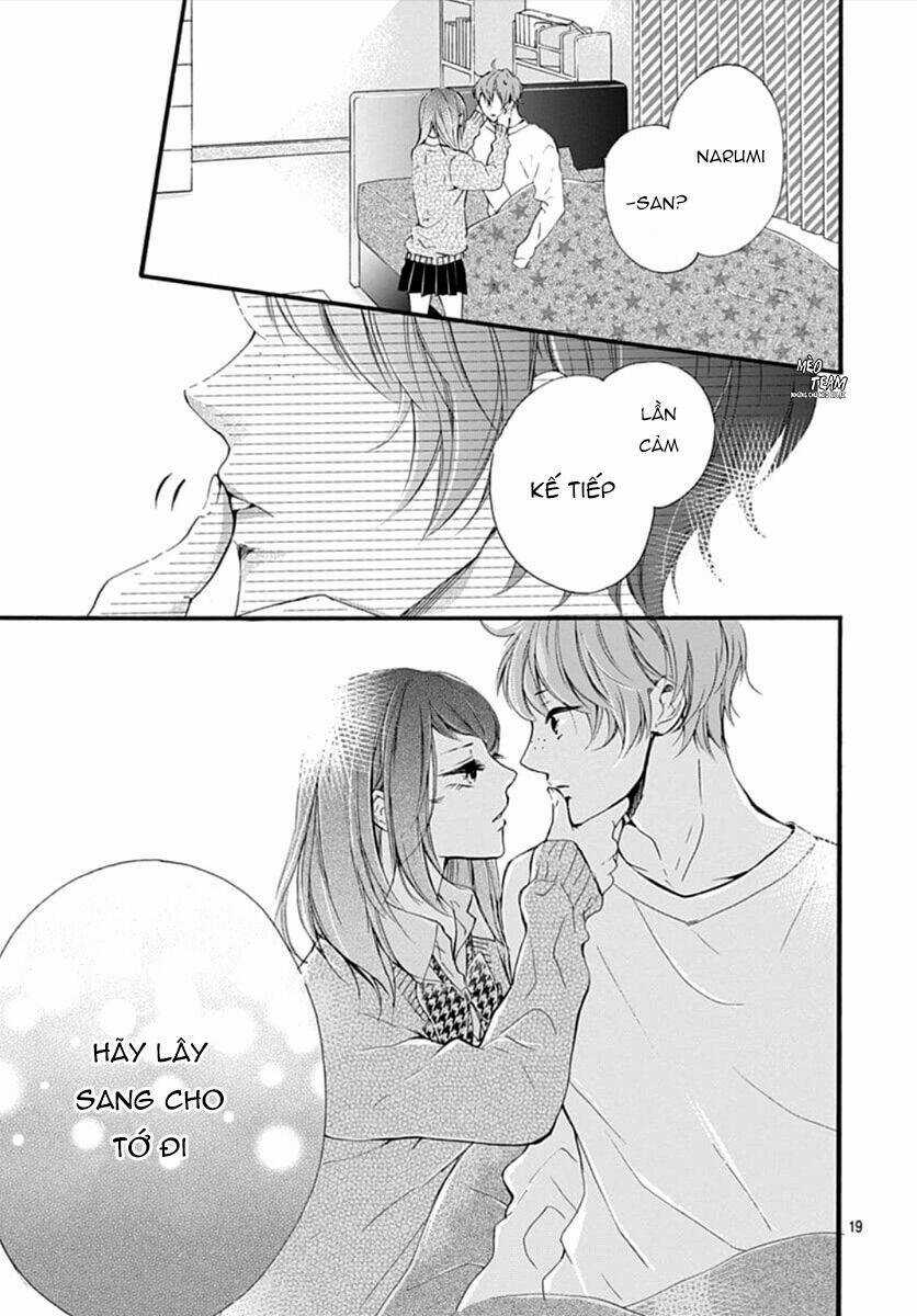 Boku Datte, Kiss Shitai. Chapter 14 trang 21