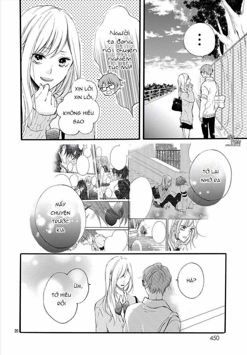 Boku Datte, Kiss Shitai. Chapter 16 trang 22