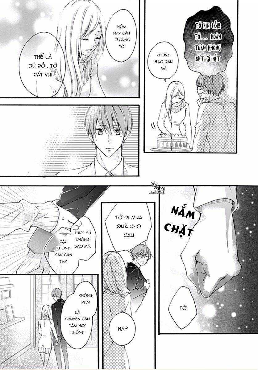 Boku Datte, Kiss Shitai. Chapter 18 trang 17