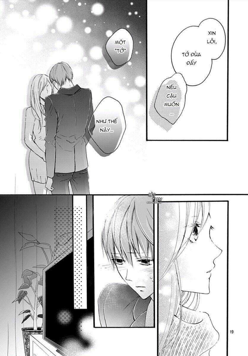 Boku Datte, Kiss Shitai. Chapter 18 trang 21