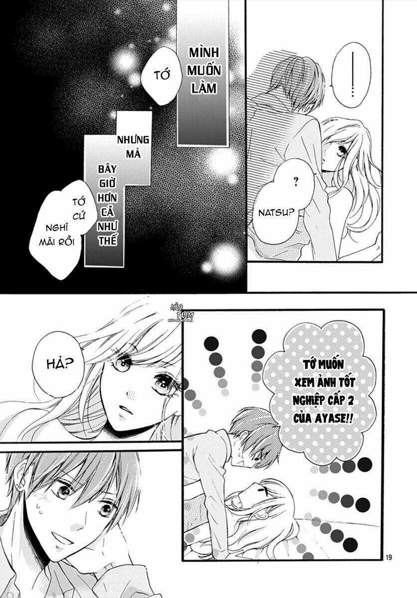 Boku Datte, Kiss Shitai. Chapter 20 trang 21