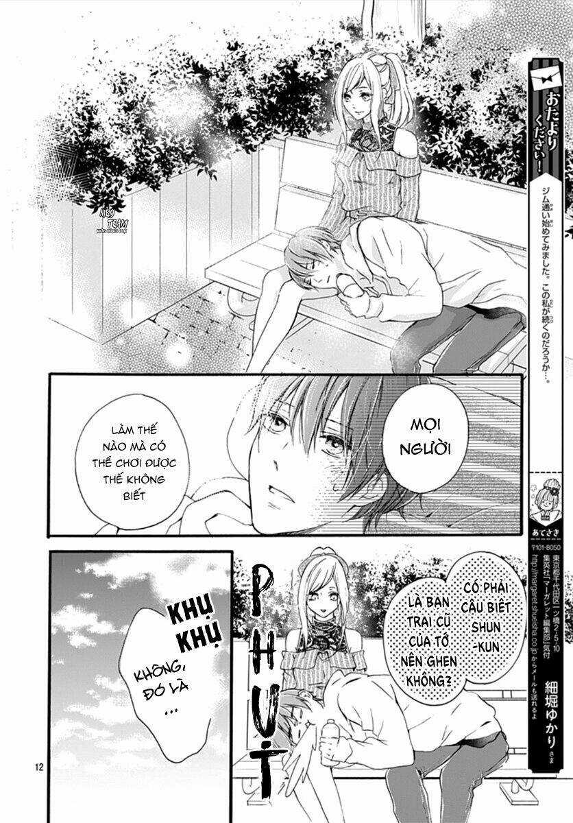 Boku Datte, Kiss Shitai. Chapter 21 trang 14