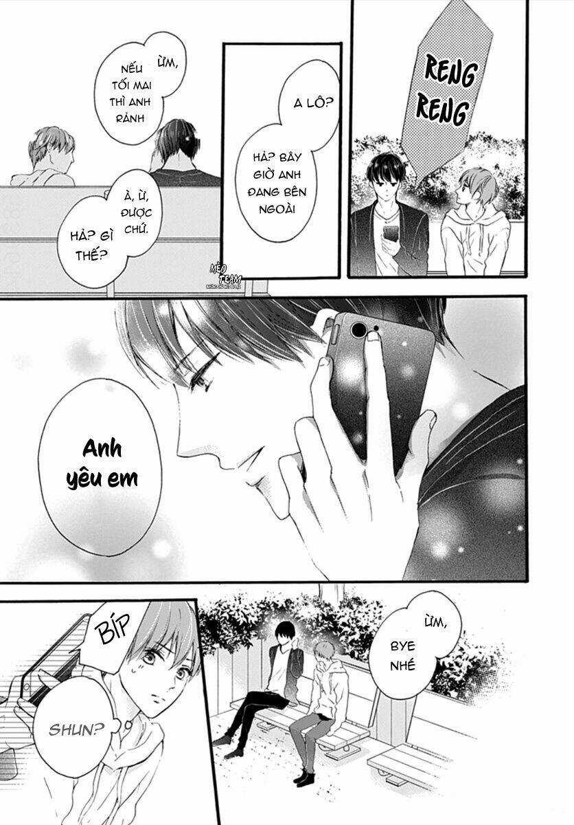 Boku Datte, Kiss Shitai. Chapter 21 trang 21