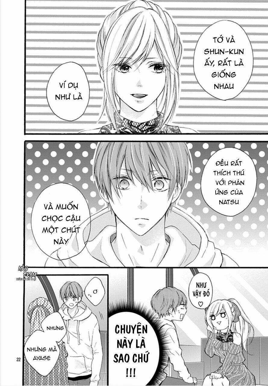 Boku Datte, Kiss Shitai. Chapter 22 trang 23