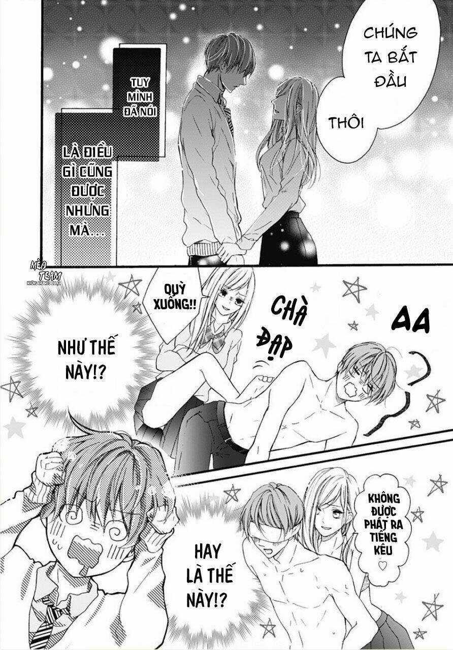 Boku Datte, Kiss Shitai. Chapter 23 trang 17