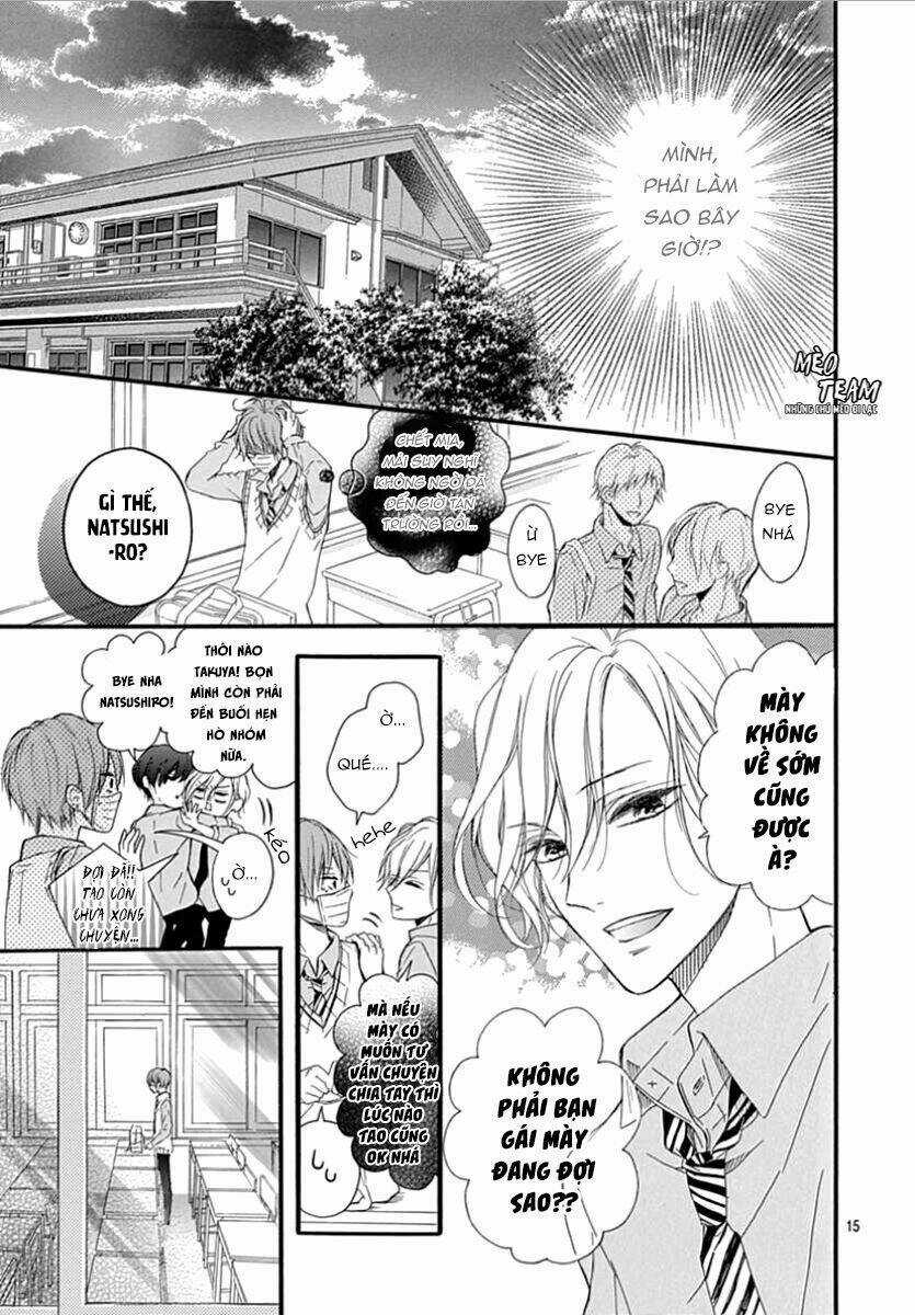 Boku Datte, Kiss Shitai. Chapter 3 trang 17