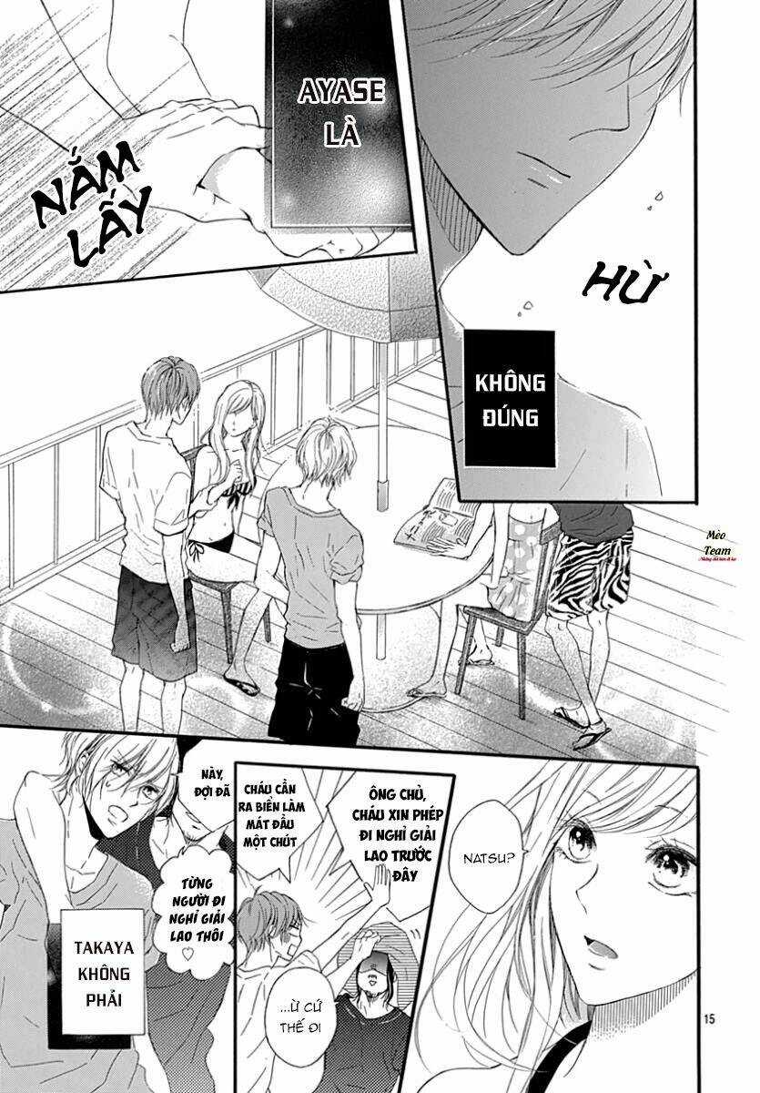 Boku Datte, Kiss Shitai. Chapter 7 trang 17