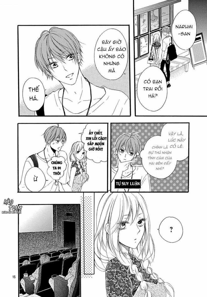 Boku Datte, Kiss Shitai. Chapter 9 trang 17