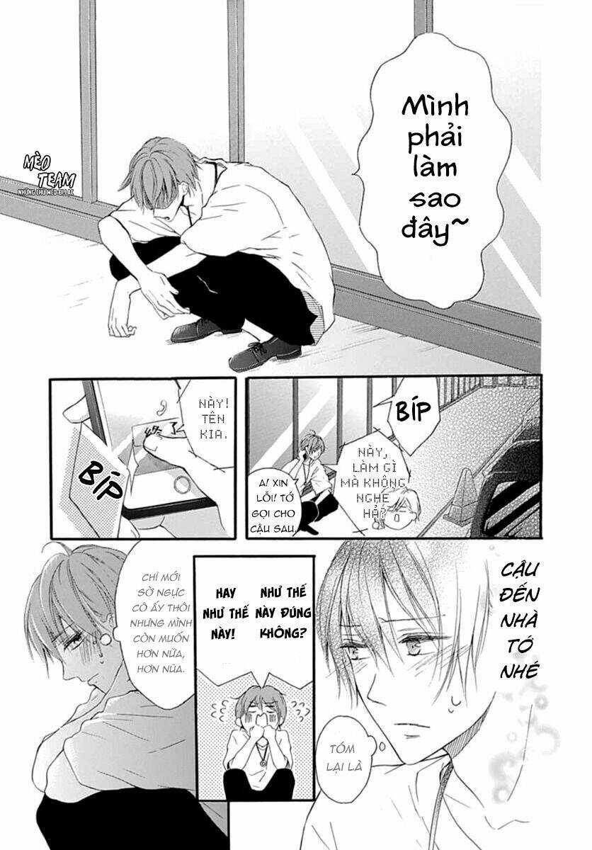 Boku Datte, Kiss Shitai. Chapter 9 trang 24