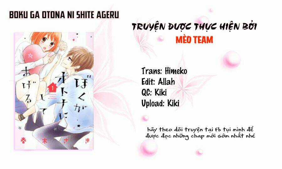 Boku Ga Otona Ni Shite Ageru Chapter 4 trang 2