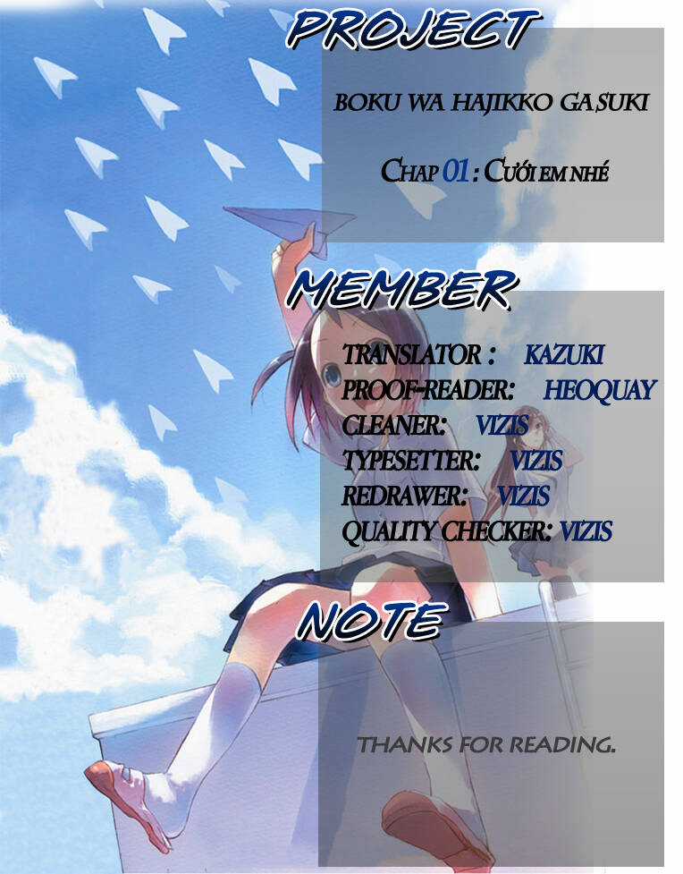 Boku Ha Hajikko Ga Suki Chapter 1 trang 22