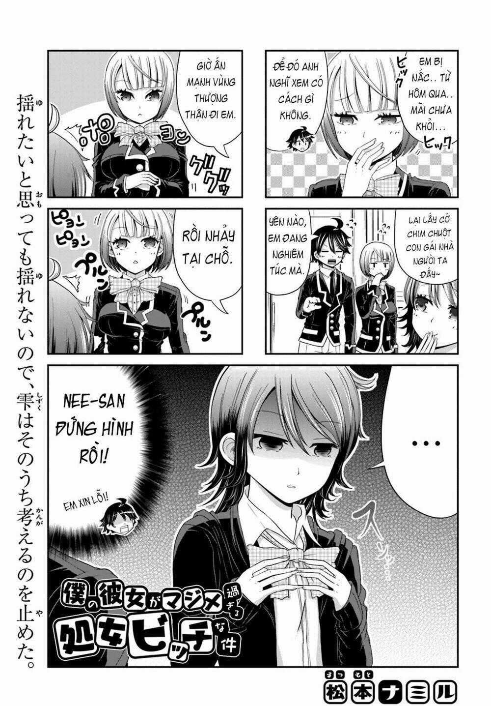 Boku No Kanojo Ga Majime Sugiru Shojo Bitch Na Ken Chapter 15 trang 0