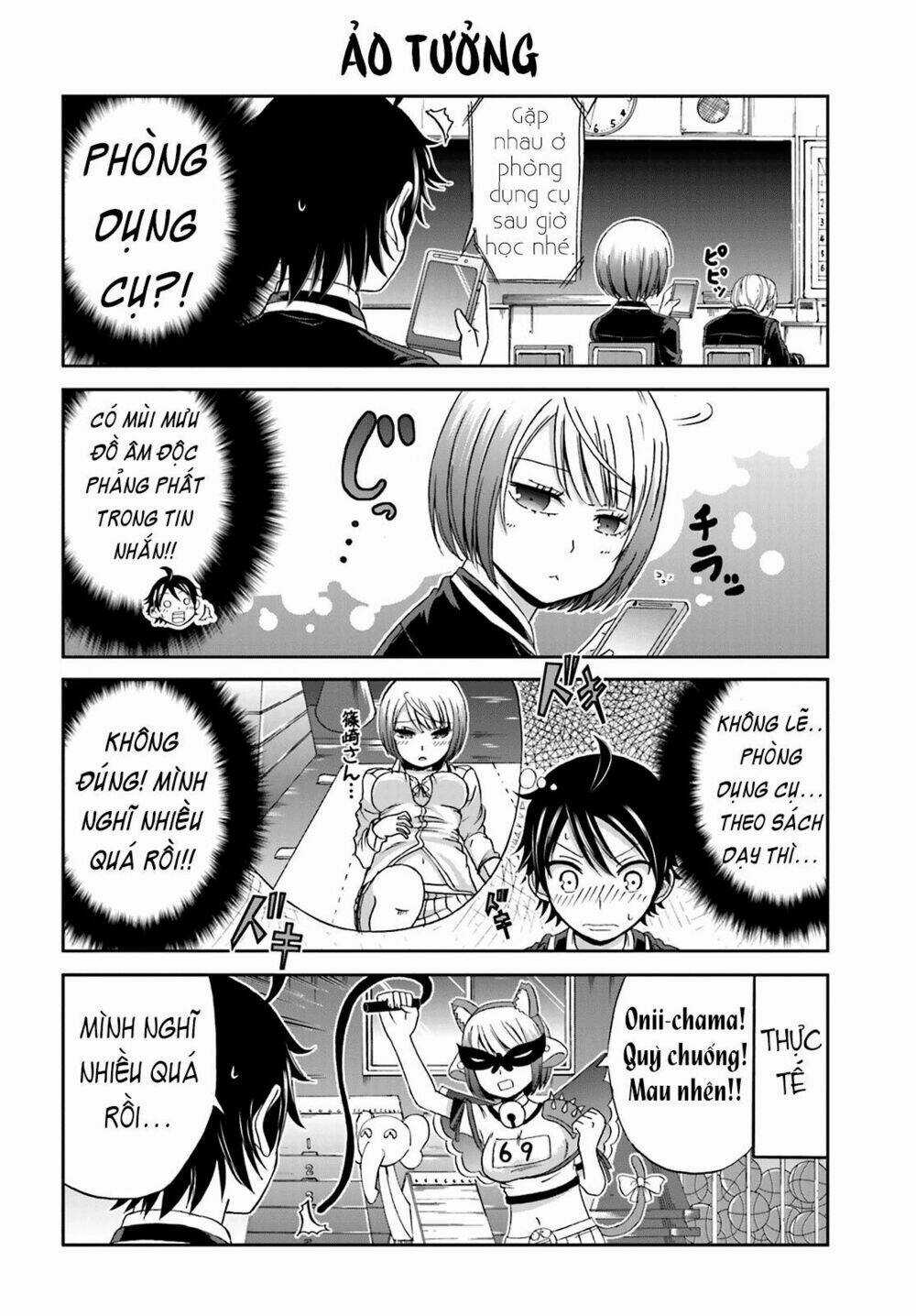 Boku No Kanojo Ga Majime Sugiru Shojo Bitch Na Ken Chapter 4 trang 3