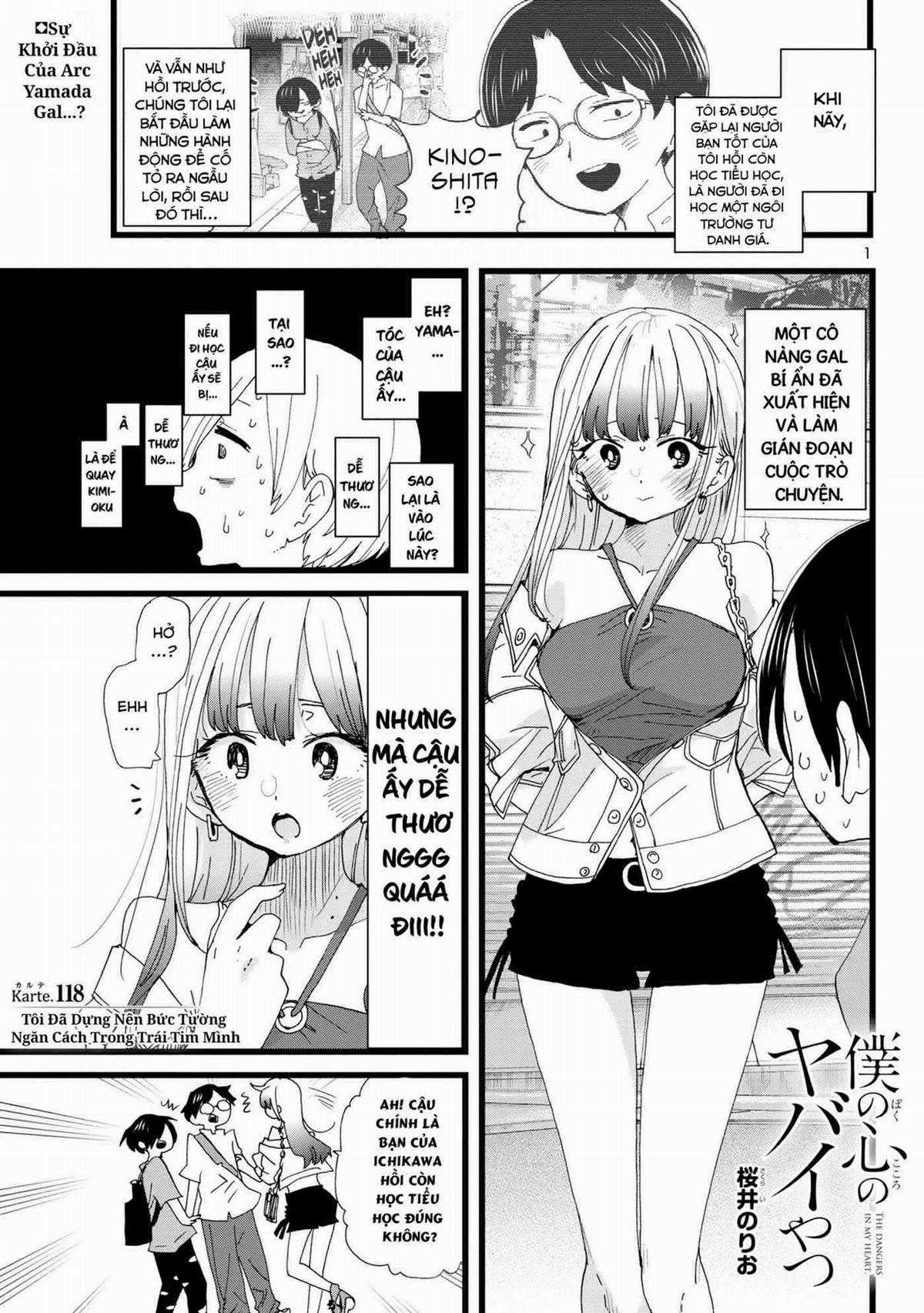 Boku No Kokoro No Yabai Yatsu Chapter 118 trang 2