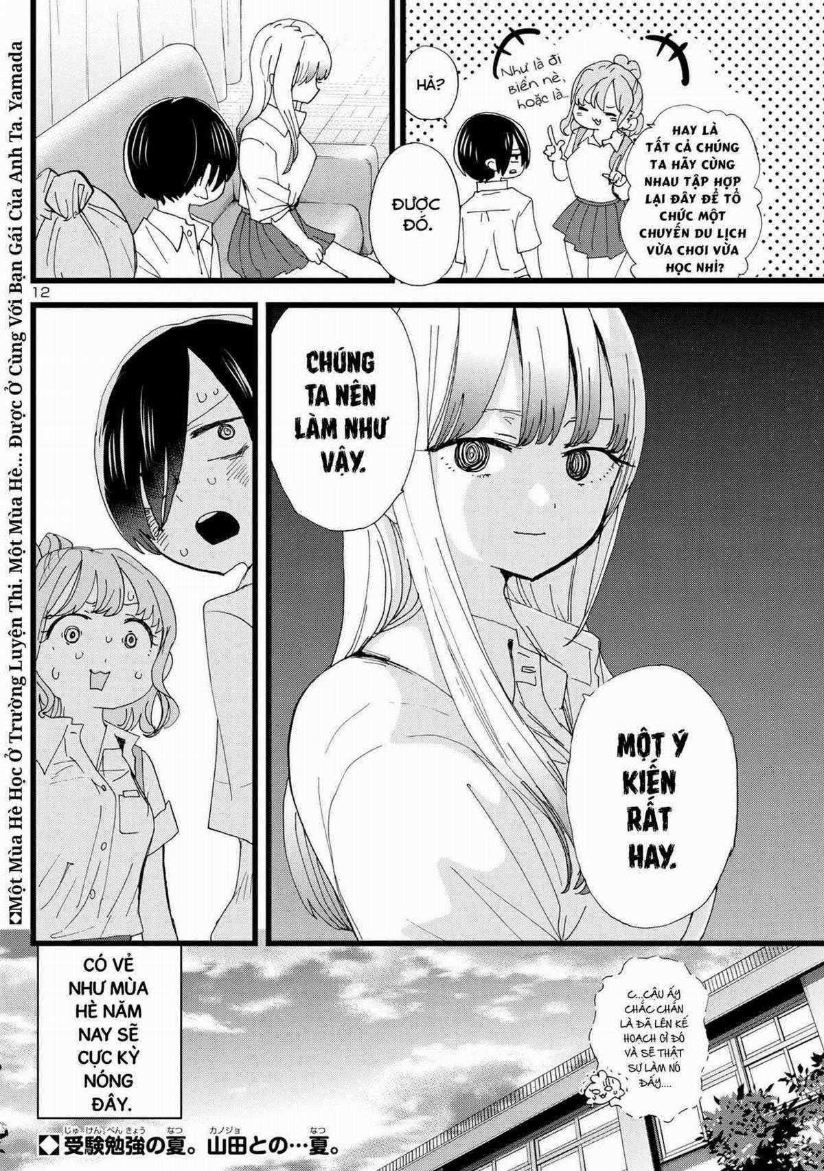 Boku No Kokoro No Yabai Yatsu Chapter 122 trang 12