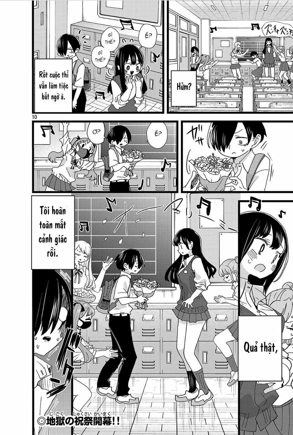 Boku No Kokoro No Yabai Yatsu Chapter 143 trang 10