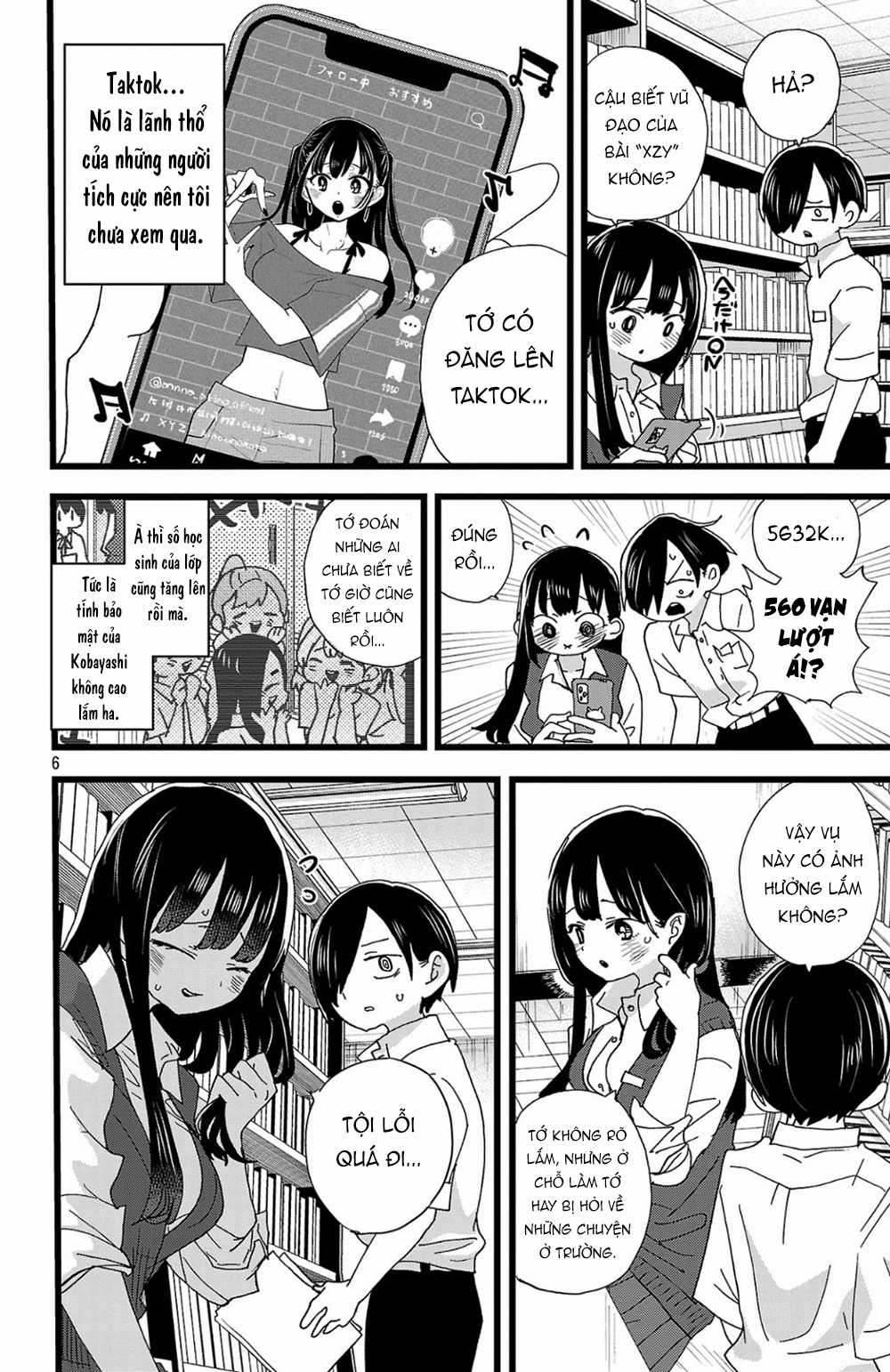 Boku No Kokoro No Yabai Yatsu Chapter 143 trang 6
