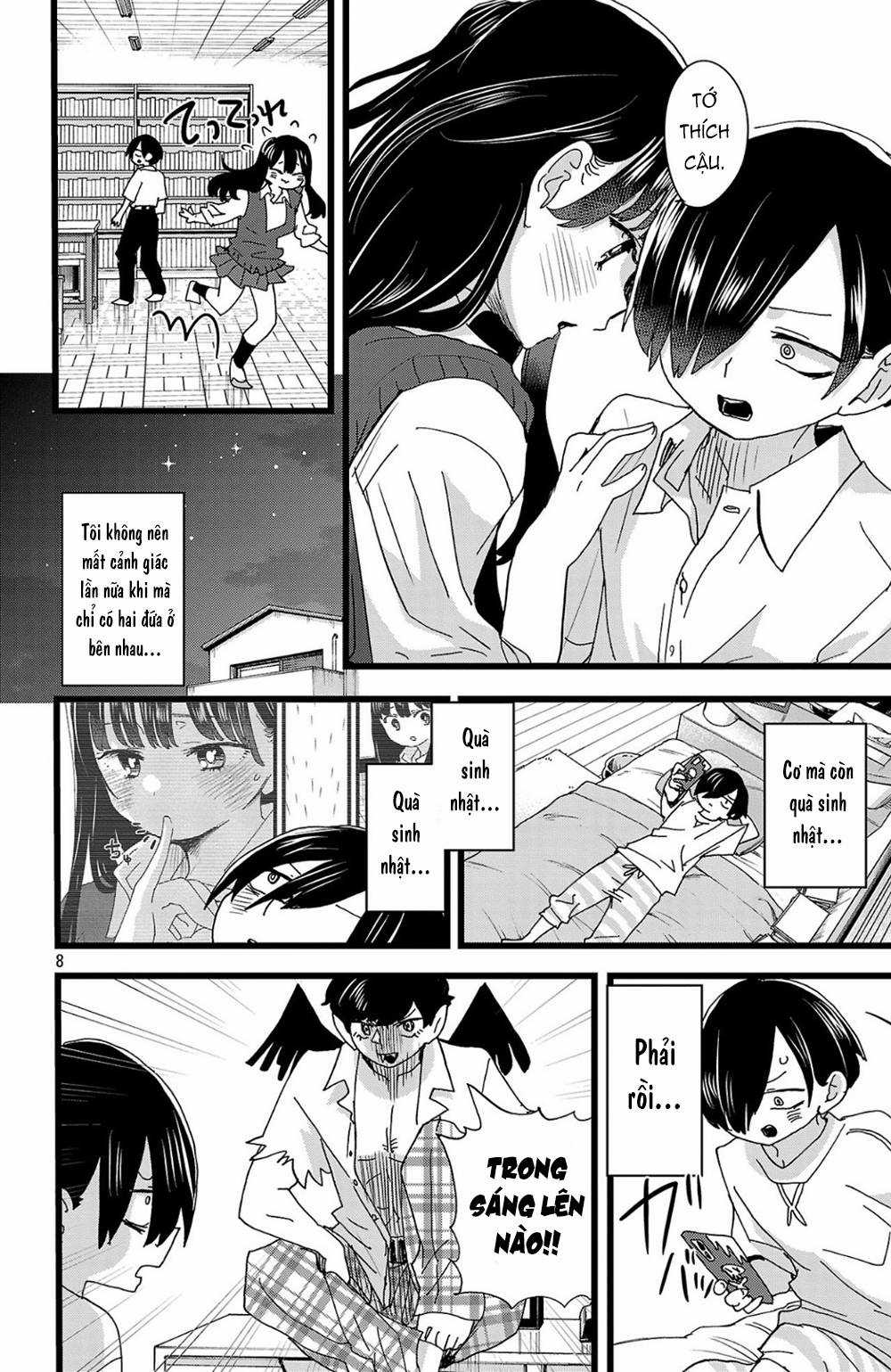 Boku No Kokoro No Yabai Yatsu Chapter 143 trang 8