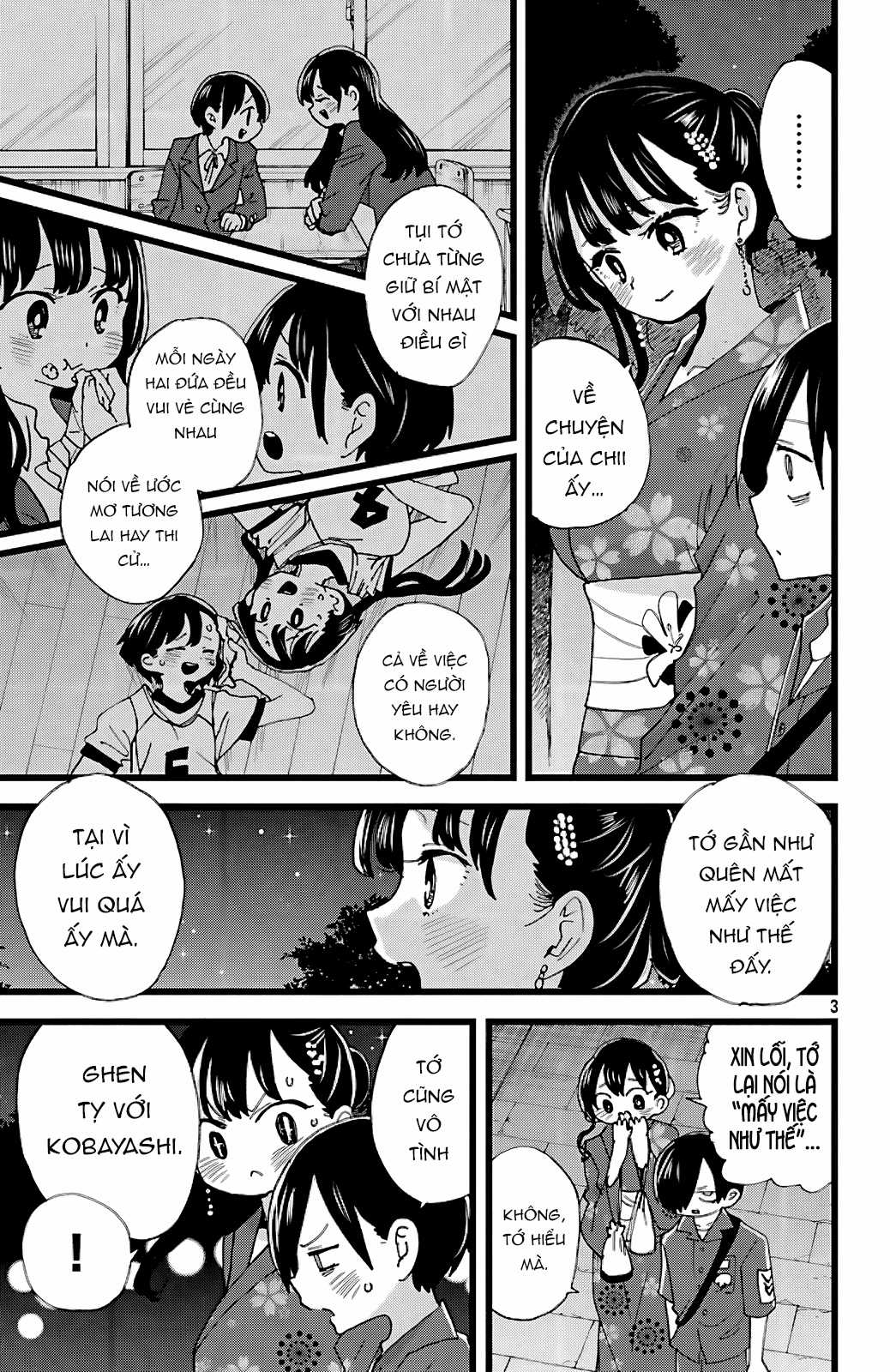Boku No Kokoro No Yabai Yatsu Chapter 148 trang 3