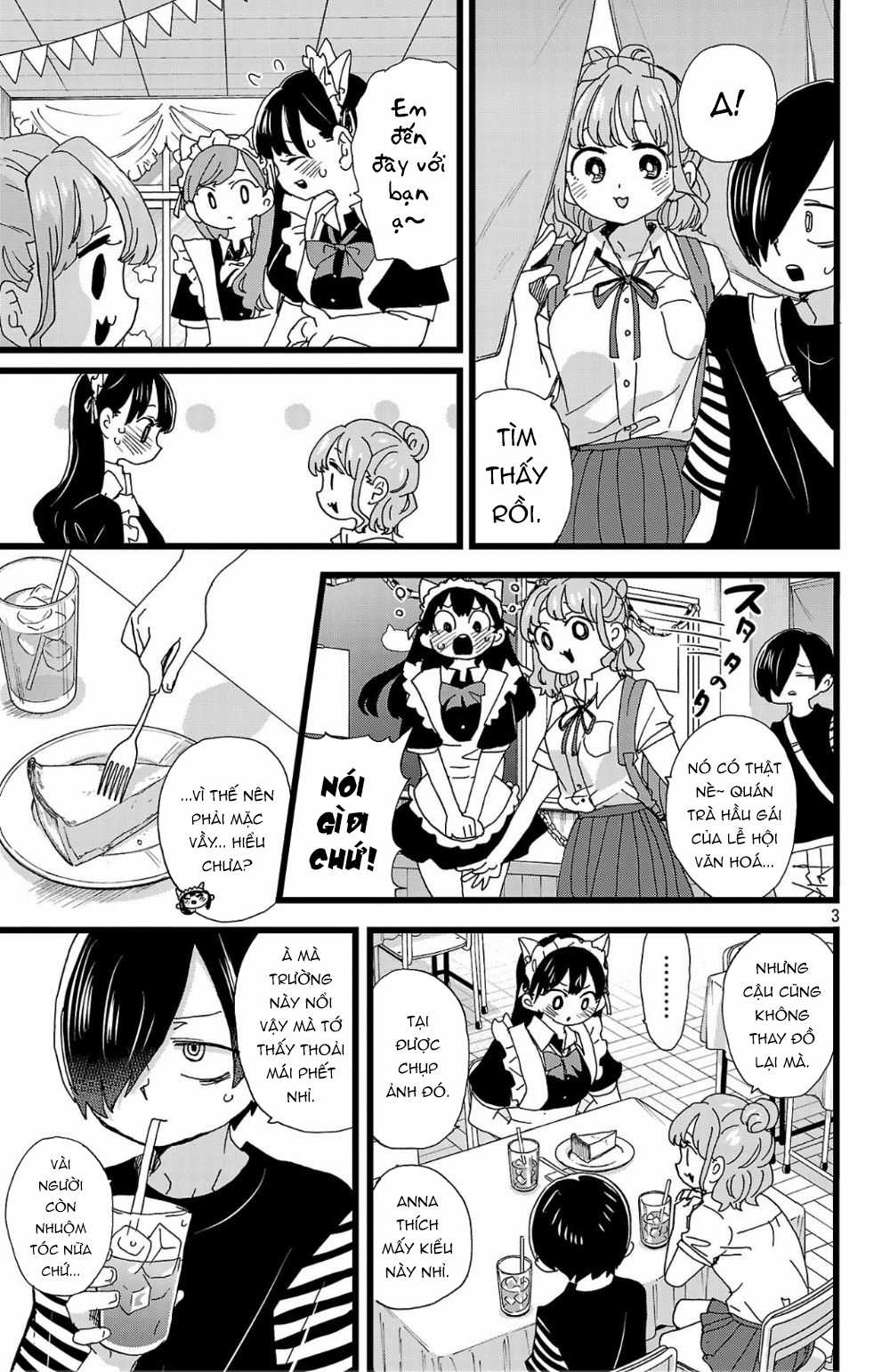 Boku No Kokoro No Yabai Yatsu Chapter 151 trang 3