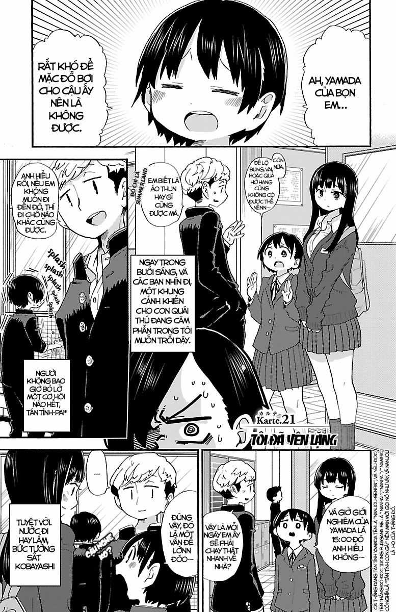 Boku No Kokoro No Yabai Yatsu Chapter 21 trang 1