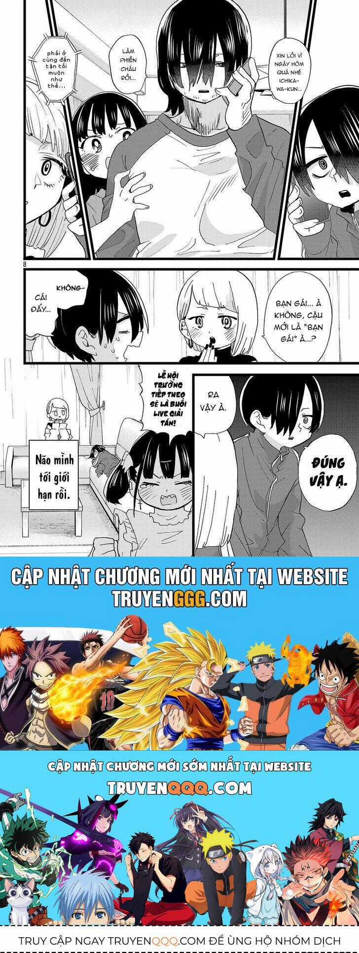 Boku No Kokoro Yabai Yatsu Chương 158 trang 8