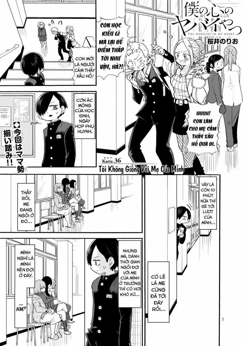 Boku No Kokoro Yabai Yatsu Chương 36 trang 1